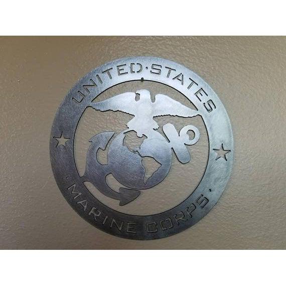 United States Marine Corps Emblem - Military Sign Wall Art