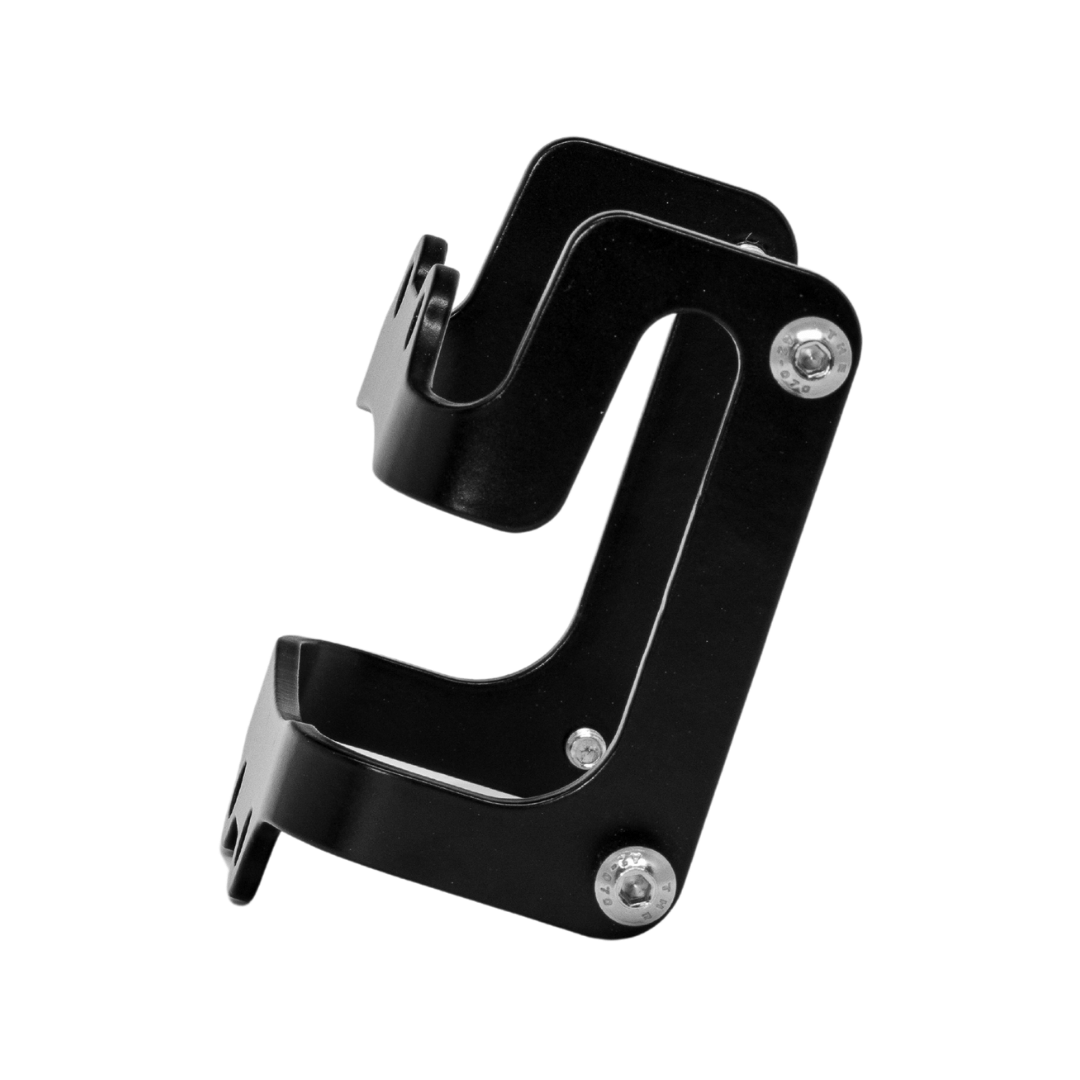 letric bike bottle holder mountain bracket left side view
