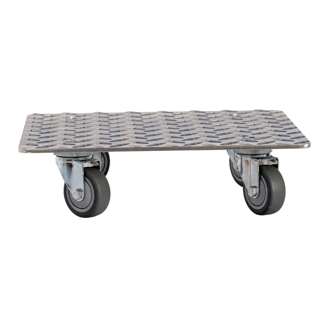 Aluminum Rolling Square Plant Caddy-Plant Caddy-Cascade Manufacturing