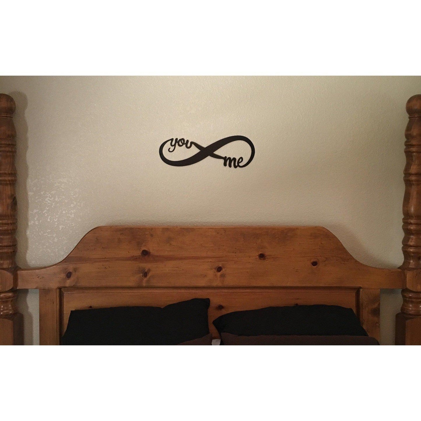 You Me Infinity Love Sign Metal Wall Art-Cascade Manufacturing