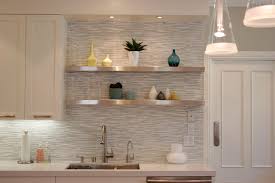 Stainless steel floating shelves