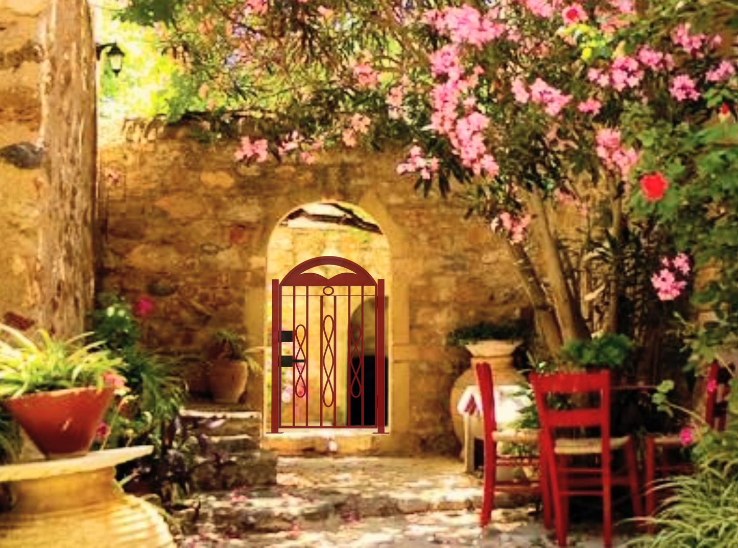 Iron Rod Gate
