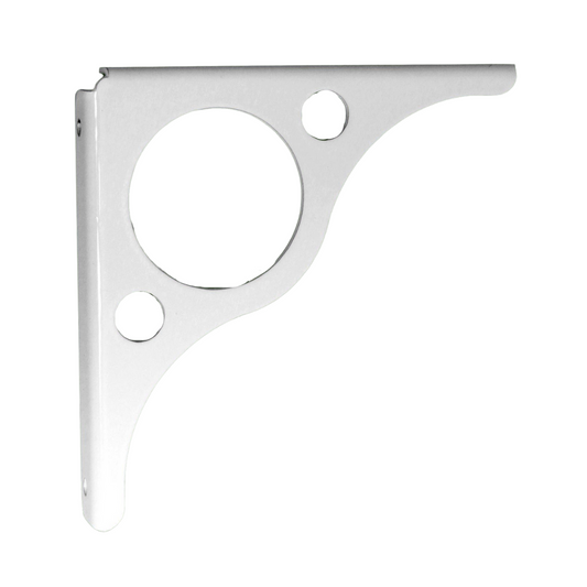 Cascade Manufacturing's Apex brackets in powder coated white