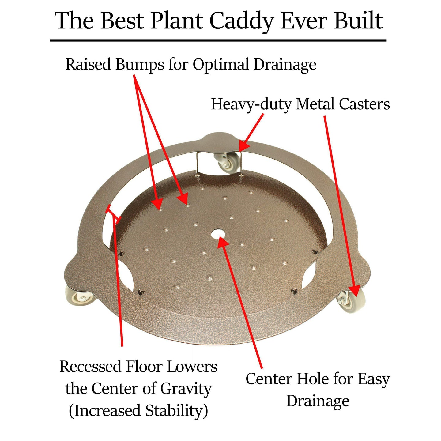 Heavy Duty Plant Caddy – Cascade Manufacturing