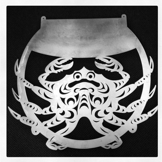Crab Sea Life Metal Art Wall Decor