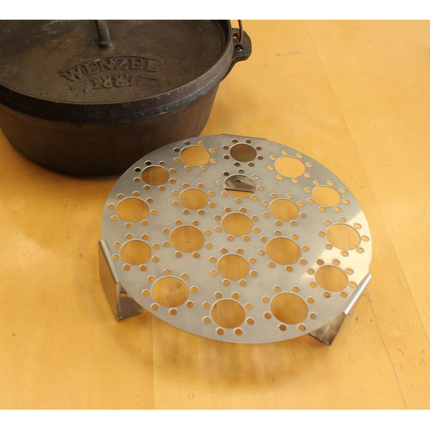 Cooking Trivet Rack Cast Iron Dutch Oven Trivet Rack – Cascade Manufacturing