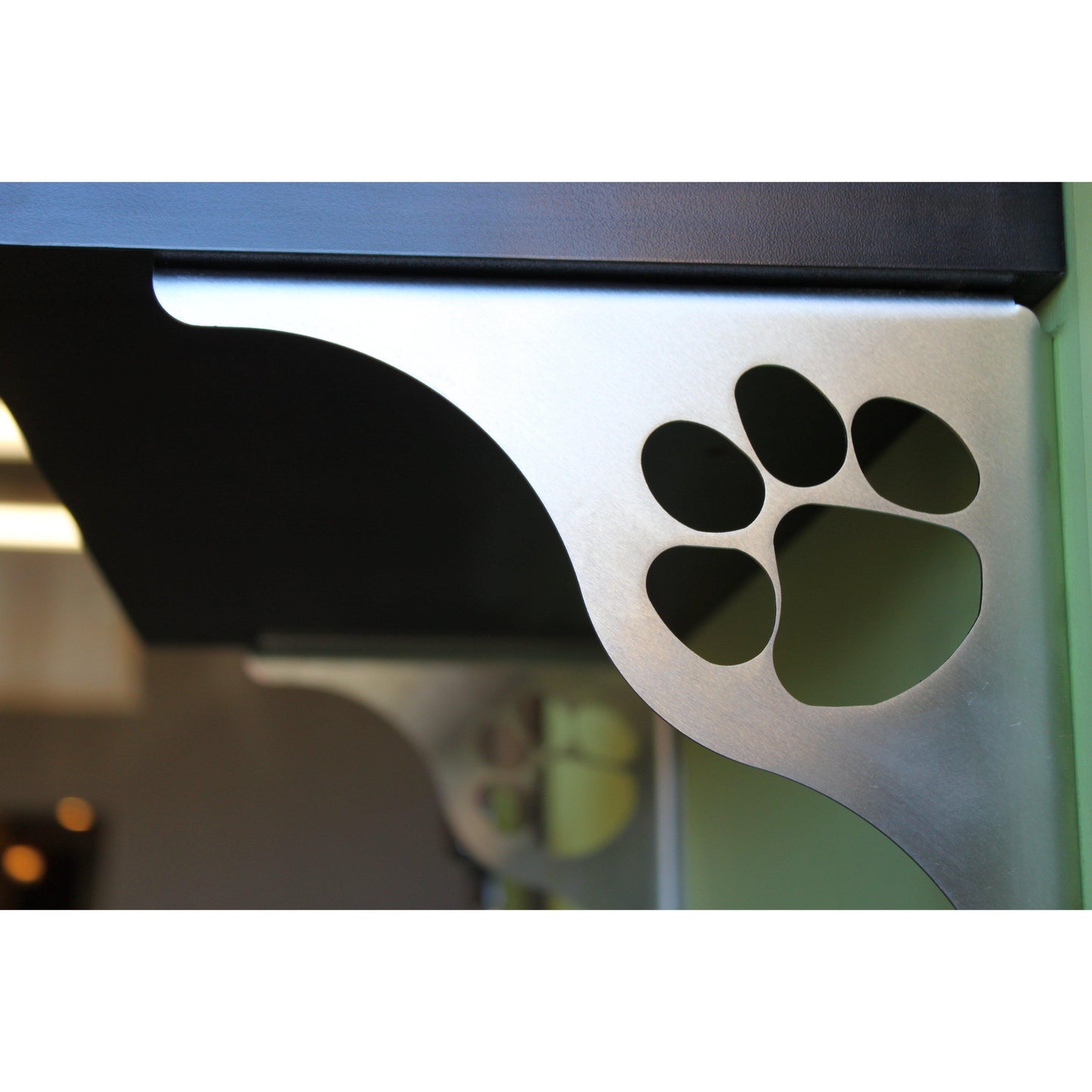 Dog Paw Stainless Steel Shelf Bracket -Paws for Cause