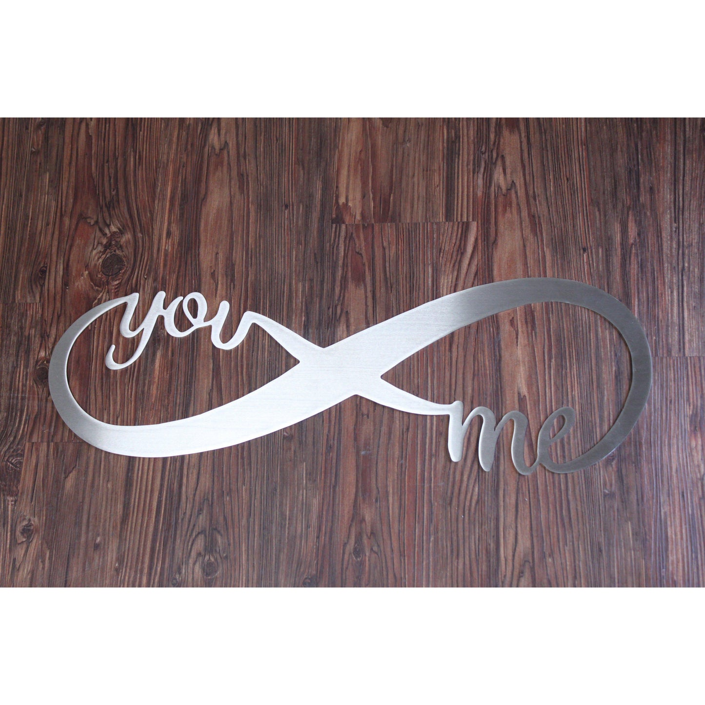 You and Me Infinity Love Plaque