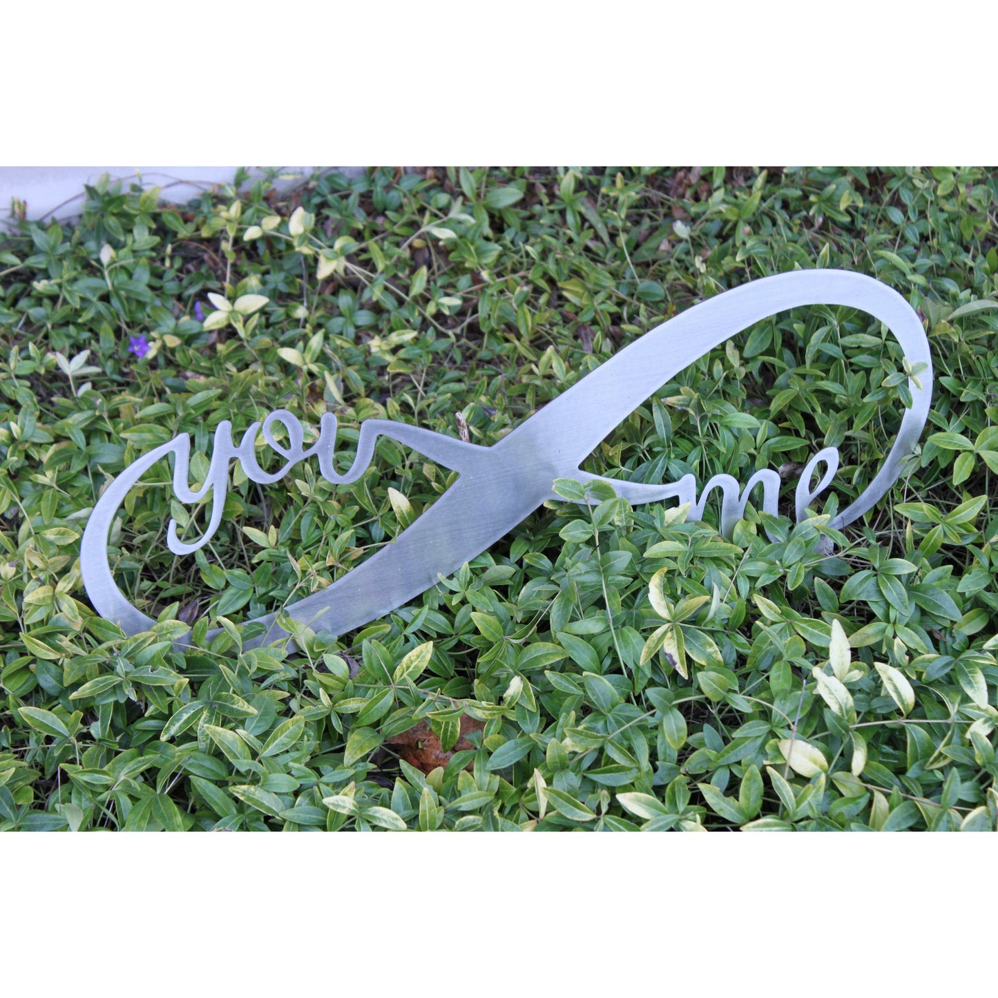 Outdoor Stainless Steel Love Sign
