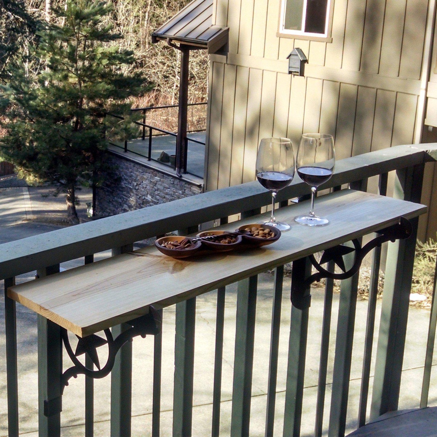 Kulshan DIY Deck Railing Bar Bracket