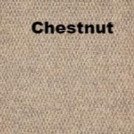 Chestnut colored carpet