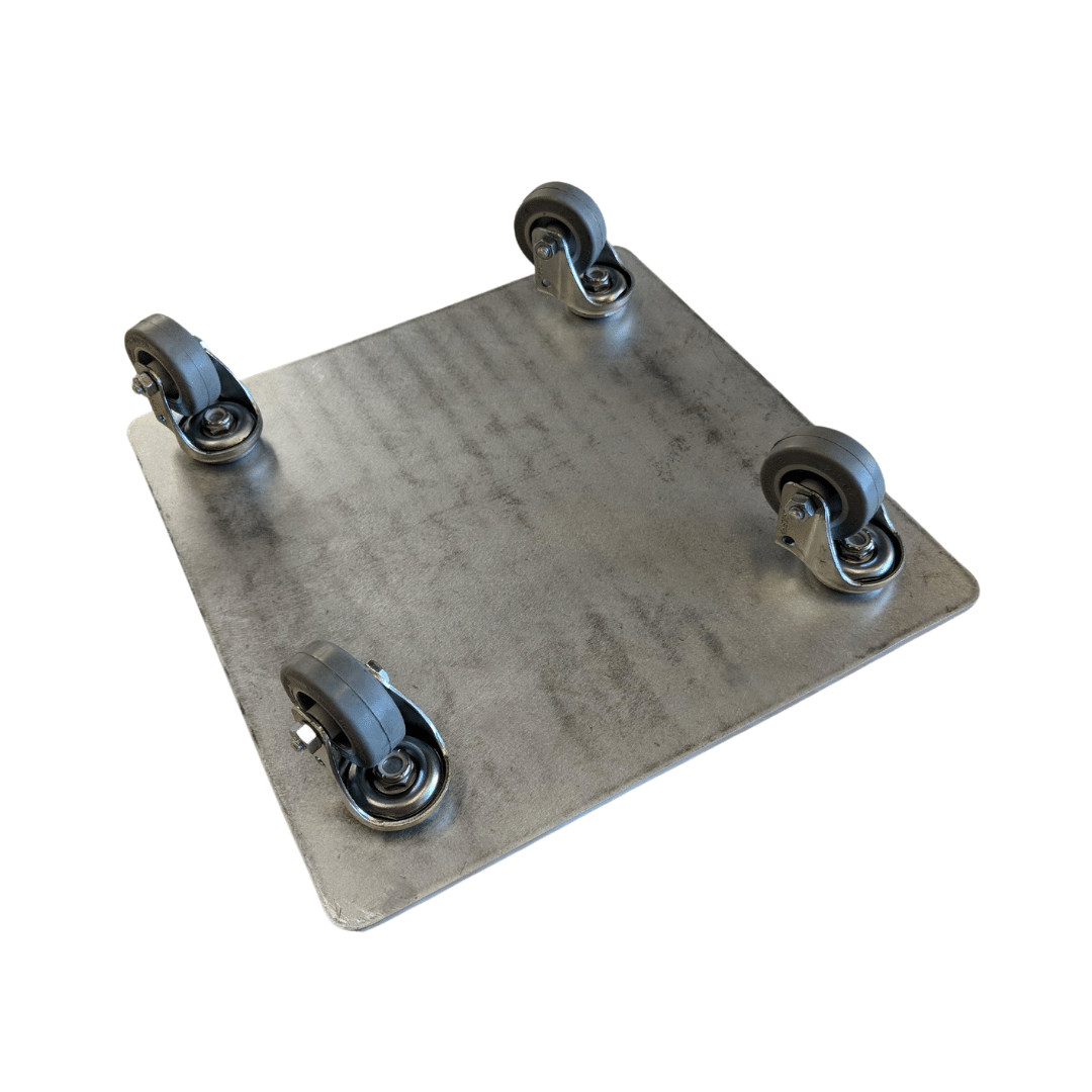 Aluminum Rolling Square Plant Caddy-Plant Caddy-Cascade Manufacturing